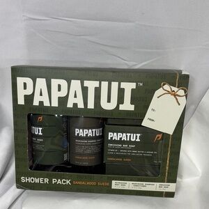 PAPATUI Take better care Sandalwood Suede vegan Shower Pack
